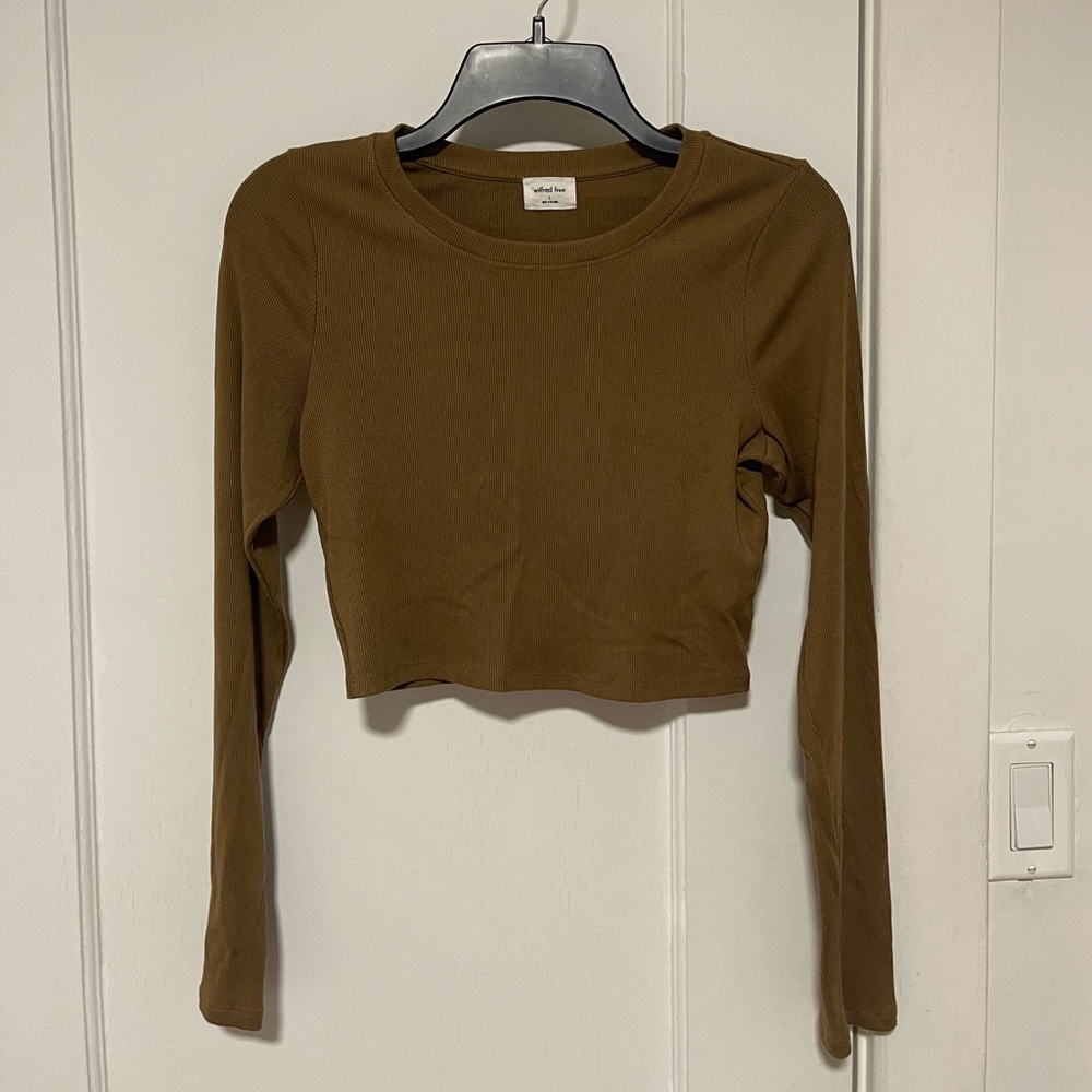 Aritzia Ribbed Long sleeve